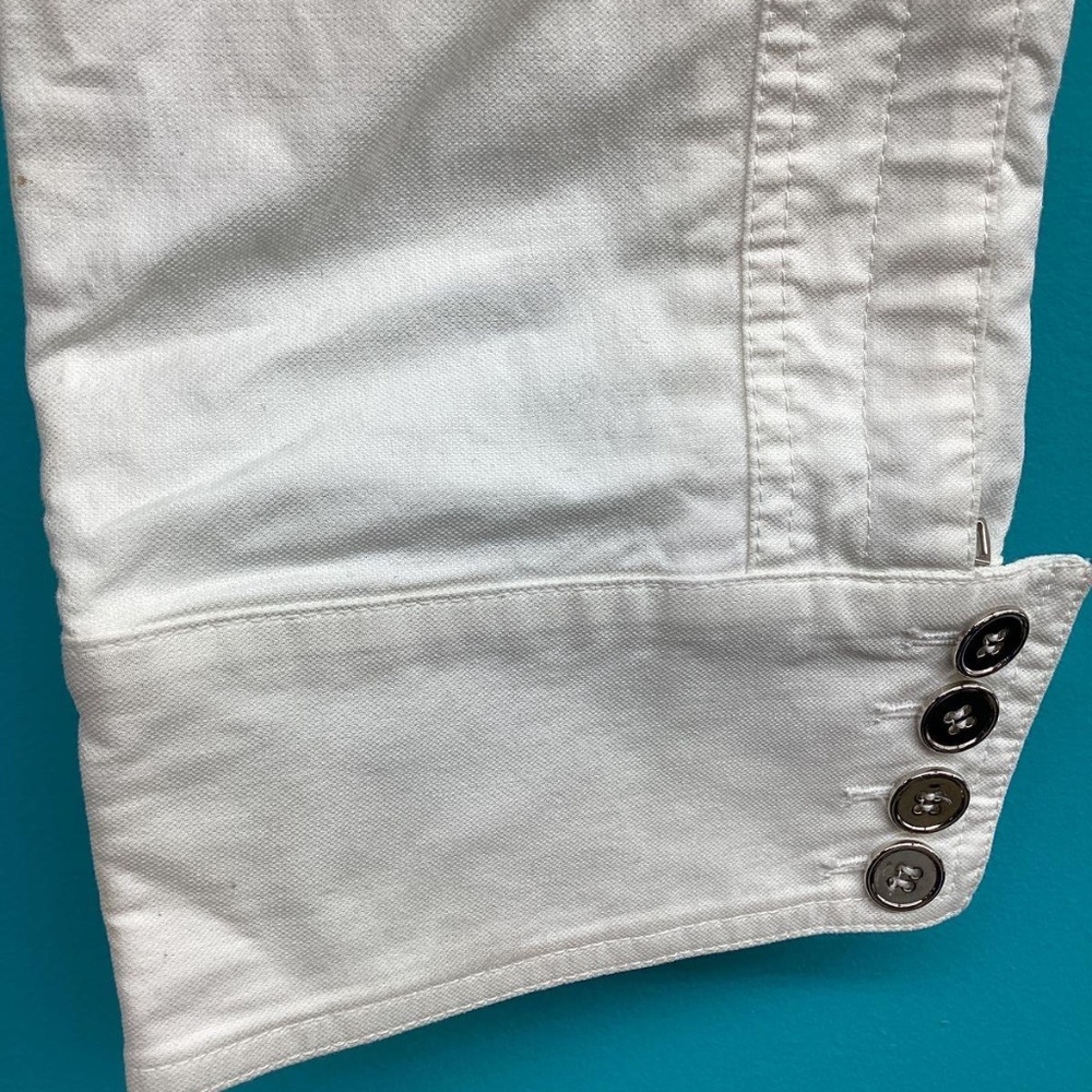 Dolce & Gabbana White Pants Women's - Size 38 W/ Coa - Picture 8 of 9